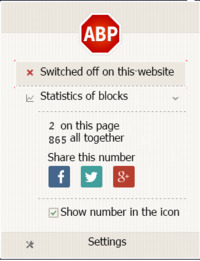 Vypnout Adblock Plus pro moviemakeronline.com